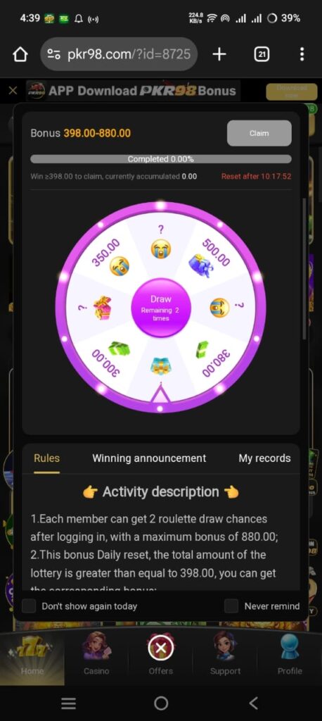 PKR98 Game Download APK